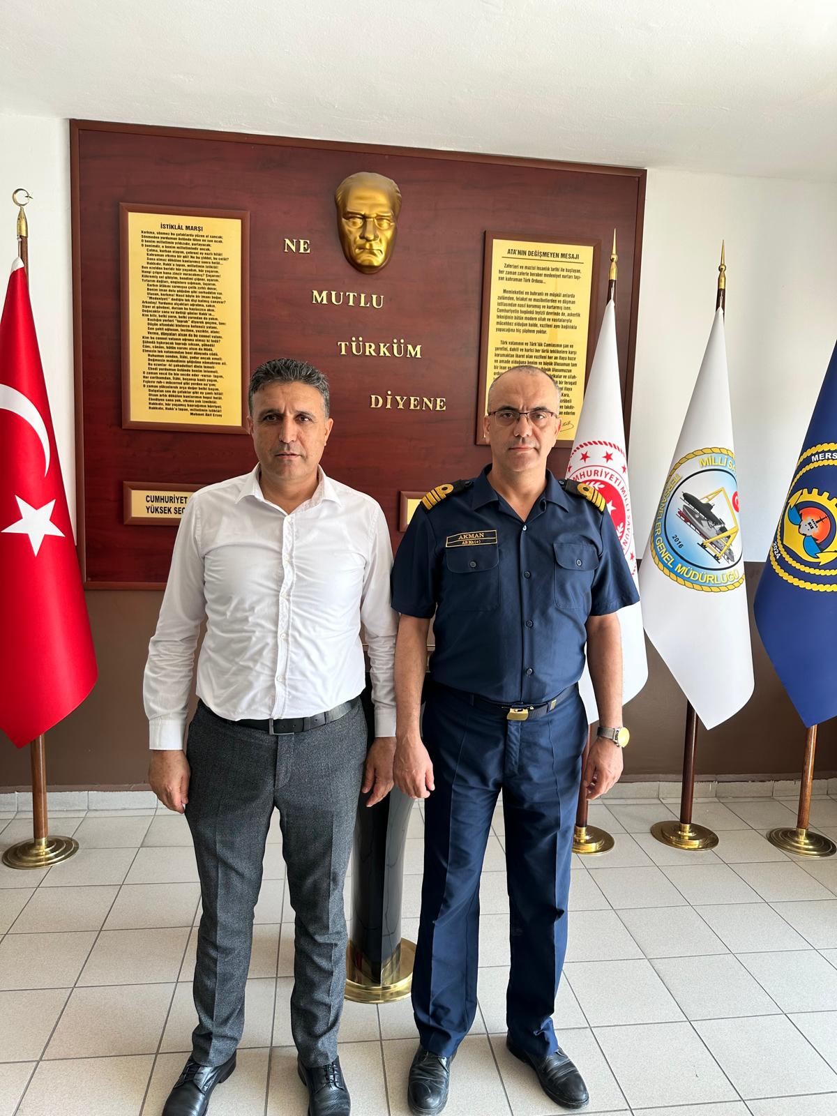 TGM MERSİN TERSANE KOMUTANLIĞI İŞ YERİ ZİYARETİ