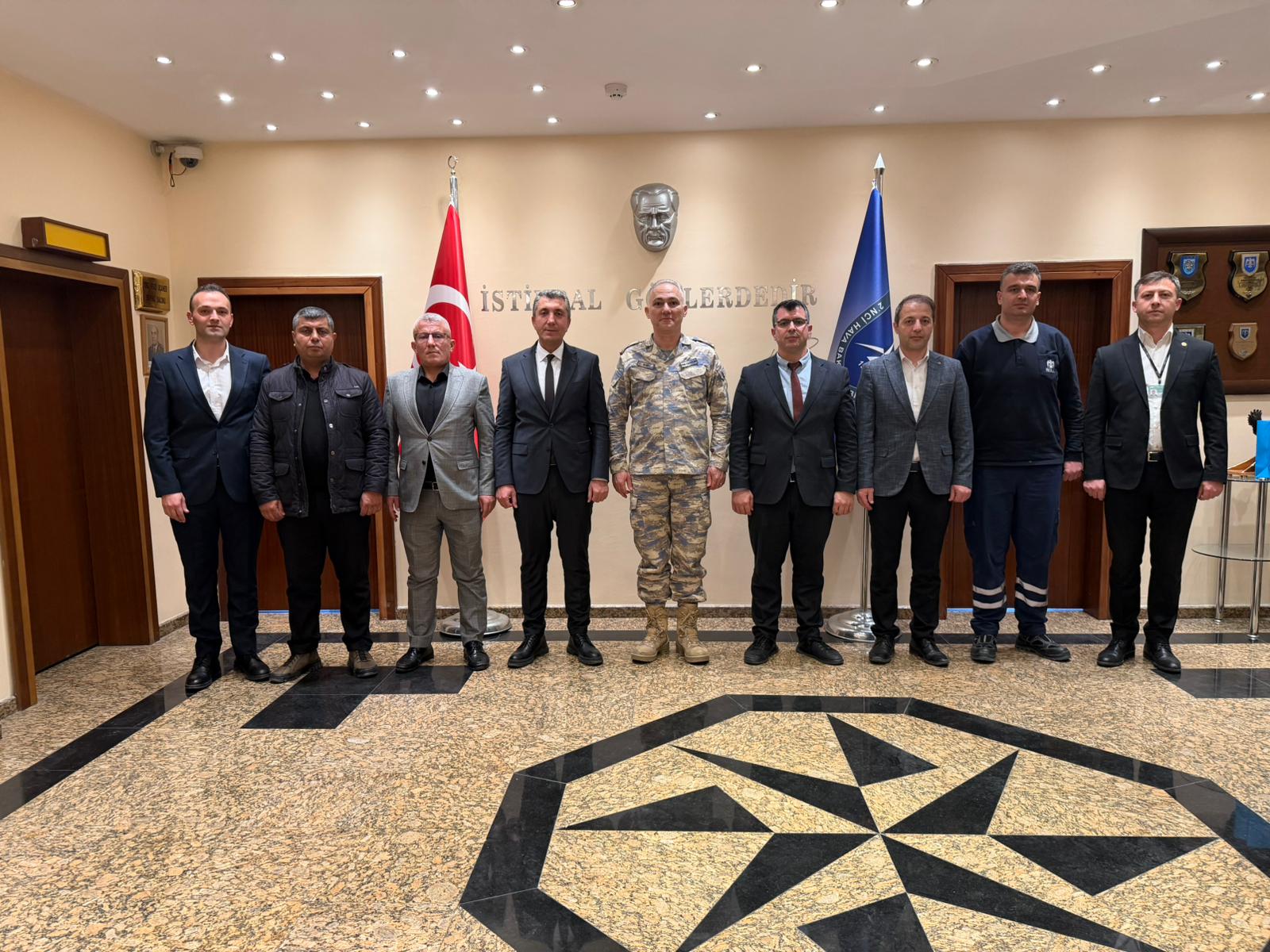 SENDİKAMIZDAN TUĞGENERAL ACAR’A ZİYARET