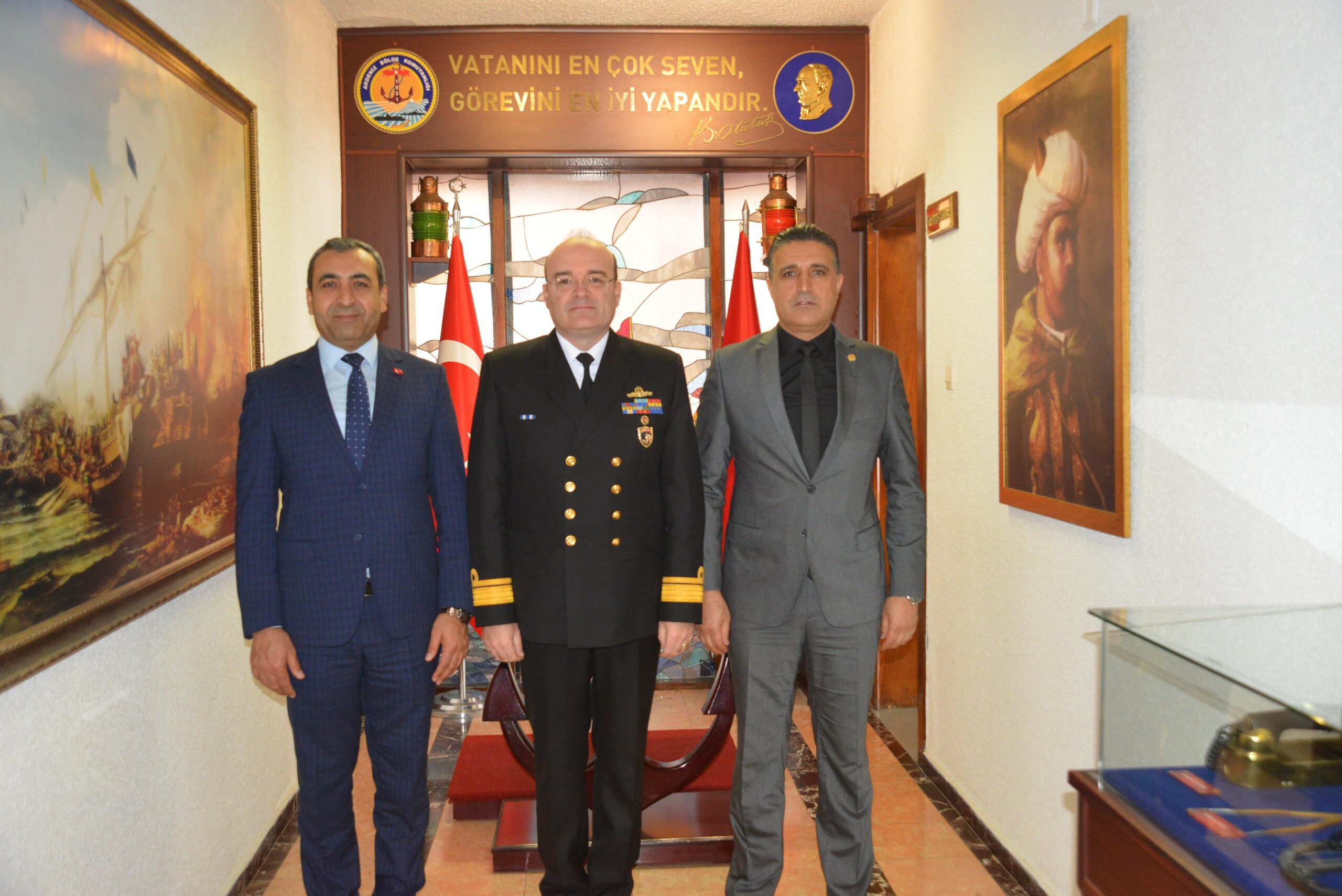 ADANA ŞUBEMİZDEN TUĞAMİRAL KAZANKAYA’YA ZİYARET