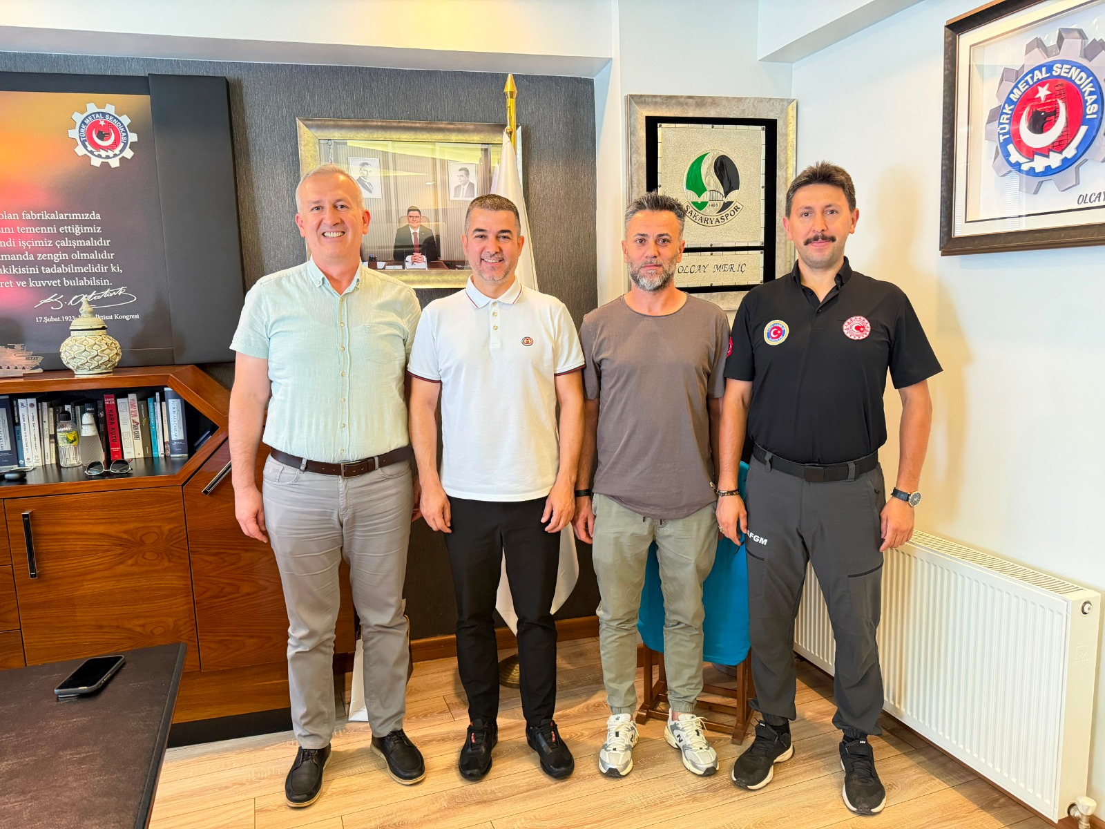 SAKARYA İL TEMSİLCİLİĞİMİZDEN MERİÇ’E HAYIRLI OLSUN ZİYARETİ