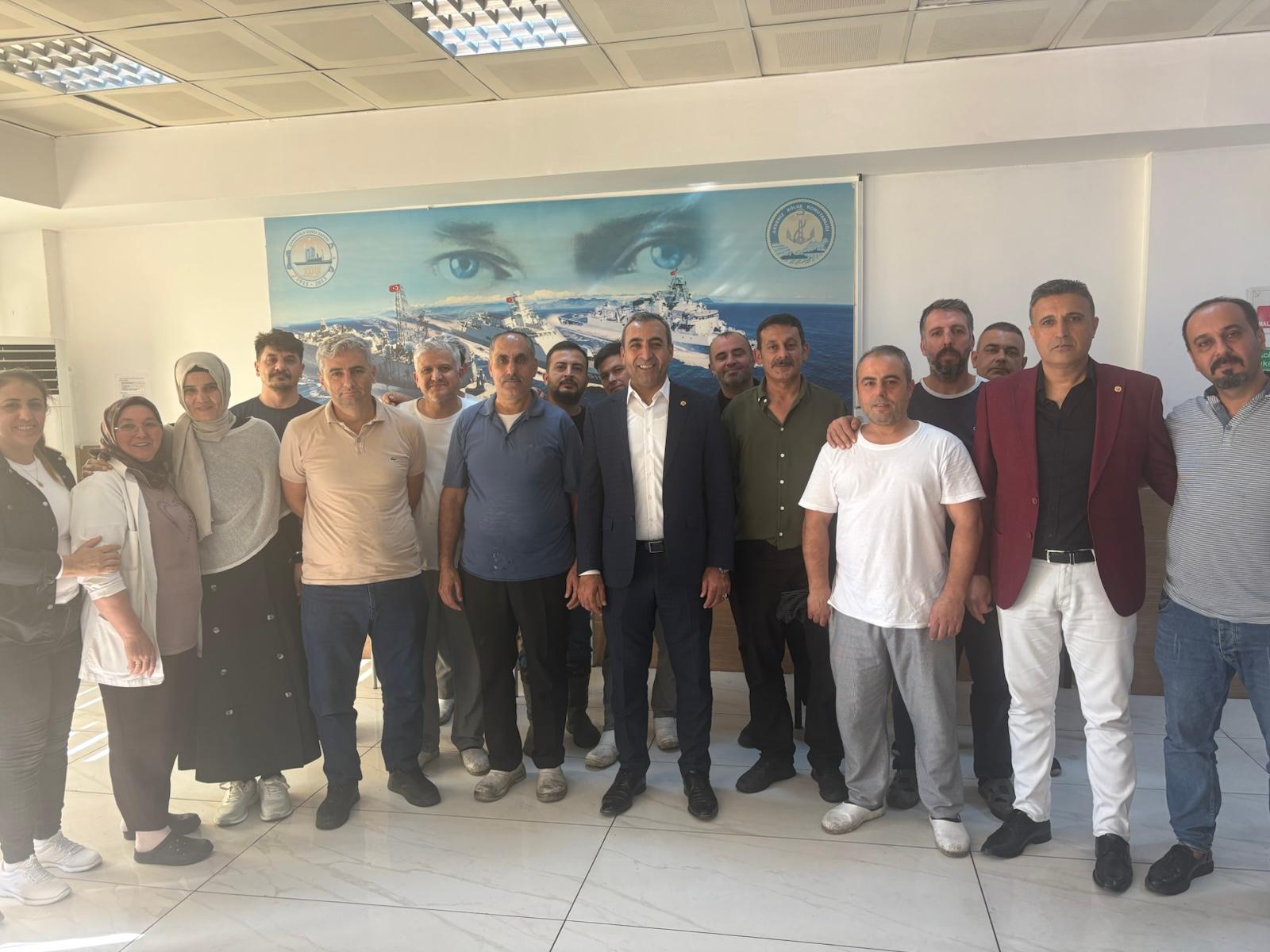 ADANA ŞUBEMİZDEN AKDENİZ BÖLGE KOMUTANLIĞI KARARGAH DESTEK KITALAR KOMUTANLIĞINA ZİYARET